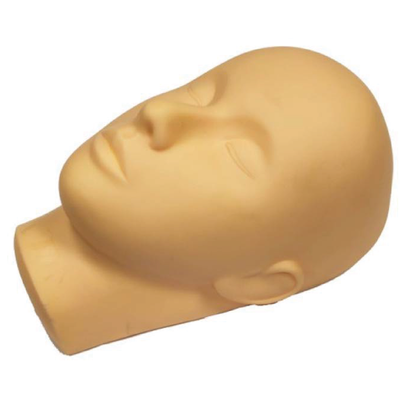 Massage Head Mannequin w/ Shoulders & Straps