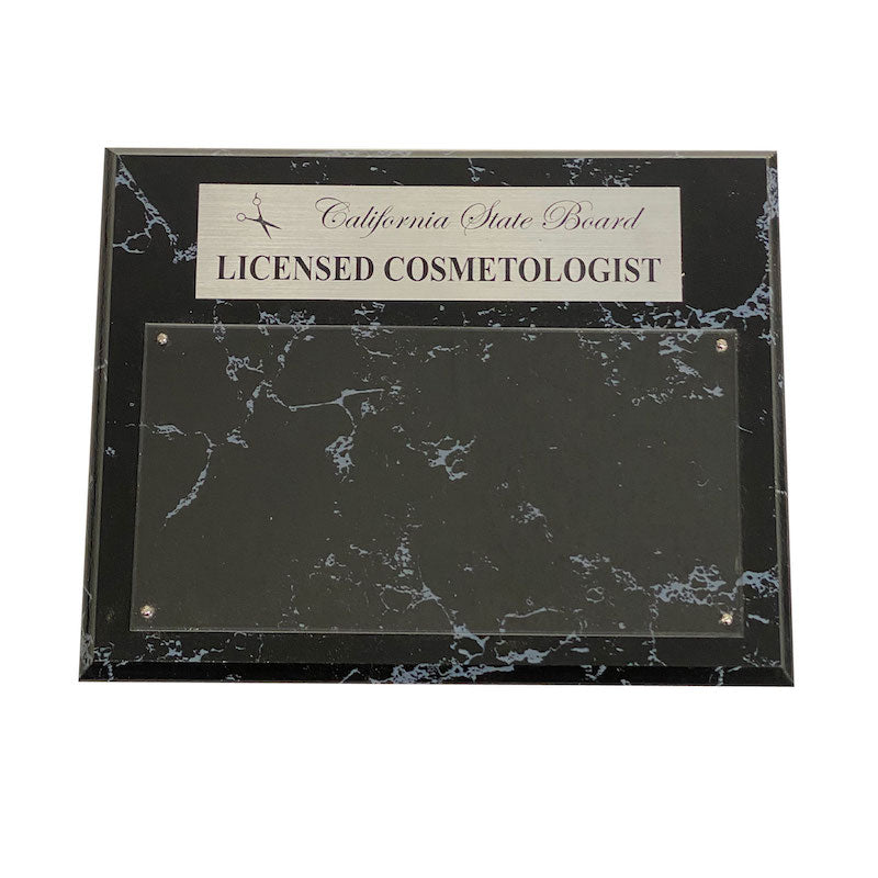 Cosmetology License Frame