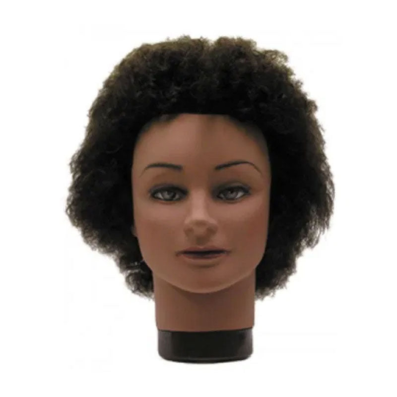 Mannequin Head Brooke - 100% Human Hair - Barber Salon Supply