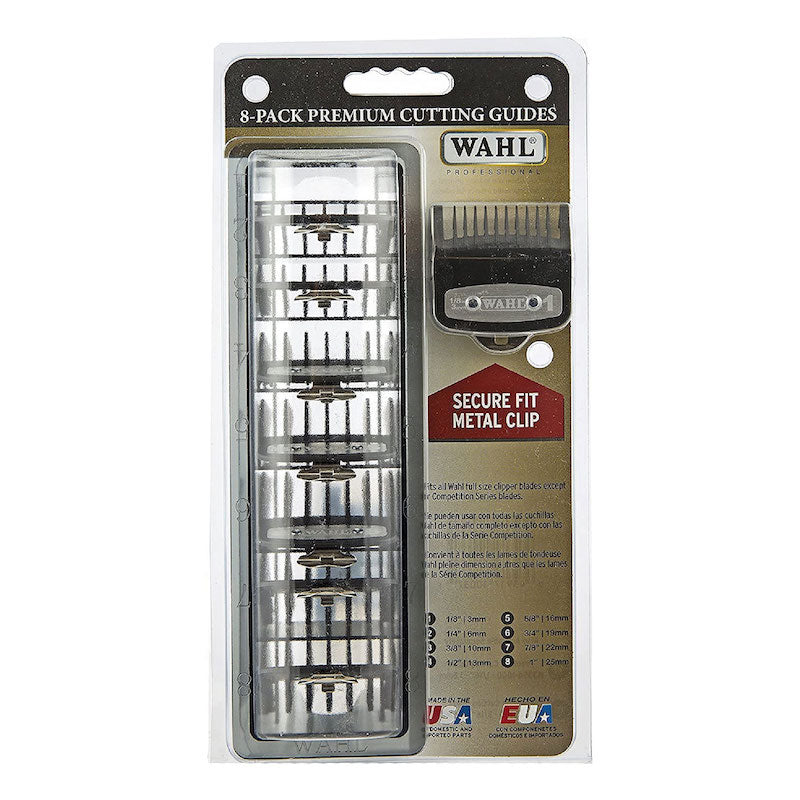 Wahl 8 Pack Premium Cutting Guides