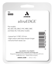 Load image into Gallery viewer, https://cdn-andiswebcontent.azureedge.net/production/images_and_docs/products/64074-ultraedge-size-0000-blade-package-back.webp
