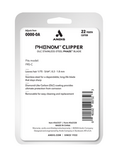 Load image into Gallery viewer, https://cdn.shopify.com/s/files/1/1453/2452/files/Andis-Phenom-Clipper-Phaze-Blade-Packaging-Back.png?v=1744309921
