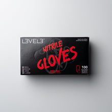Load image into Gallery viewer, L3VEL3 Professional Nitrile Gloves 100 Pack Latex-Free
