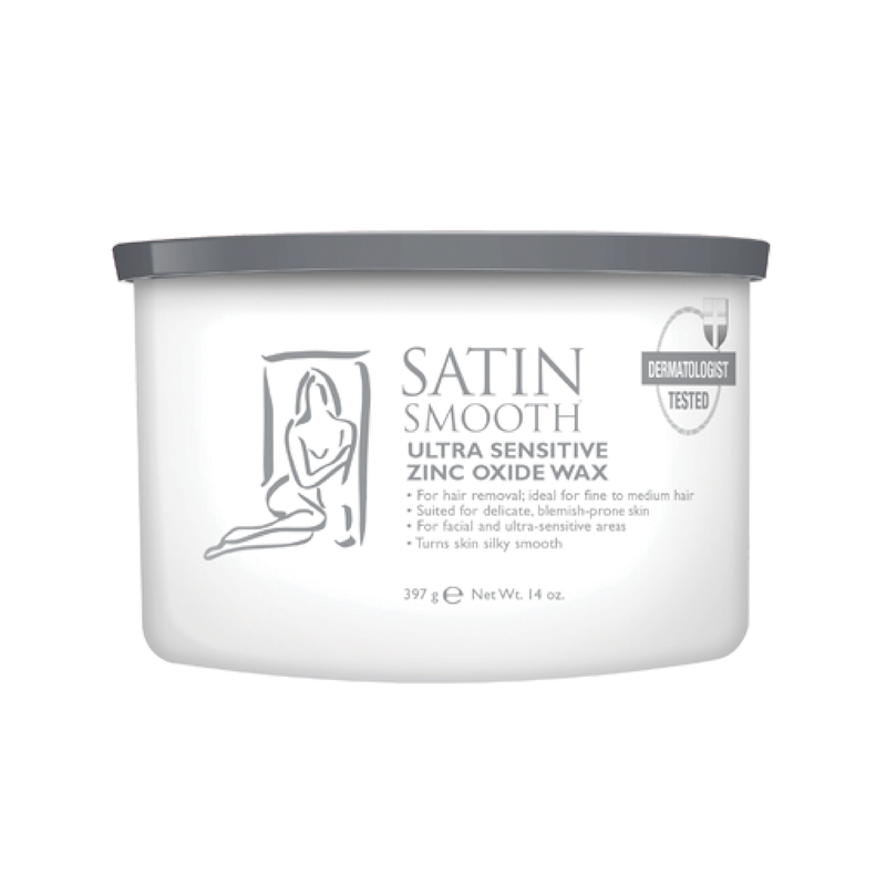 Satin Smooth Ultra Sensitive Zinc Oxide Wax 14 oz.