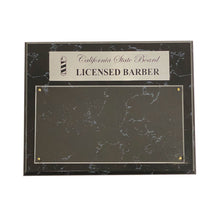 Load image into Gallery viewer, California State Board Licensed Barber Frame
